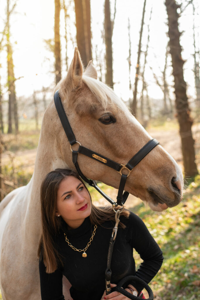 Photographe Sarthe portrait avec votre cheval allonnes le mans rouillon