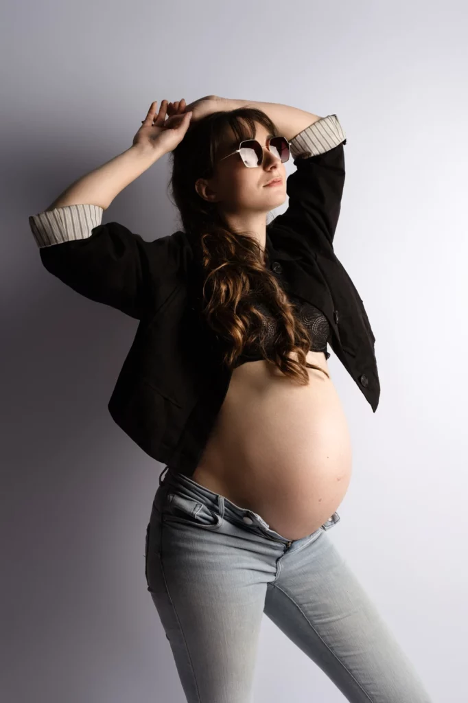 photographe studio a domicile grossesse
